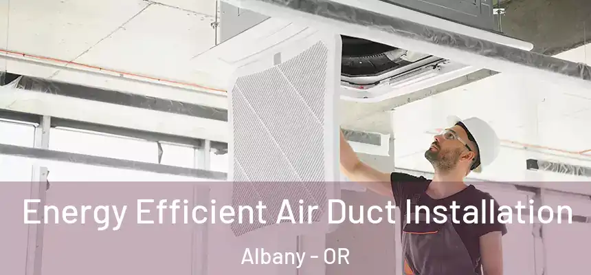 Energy Efficient Air Duct Installation Albany - OR